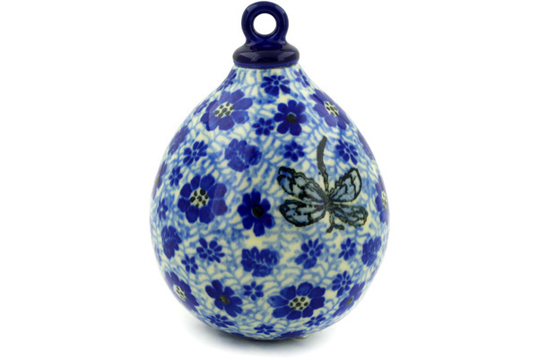 Christmas Ball Ornament 4"