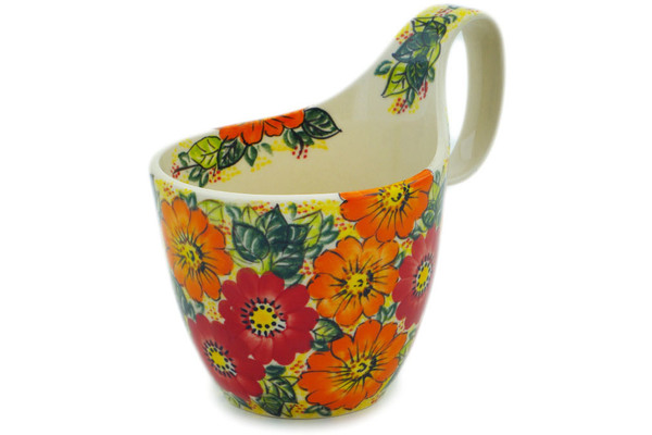 Bowl with Loop-Handle 7"