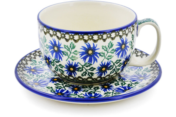 Cup with Saucer 13 oz