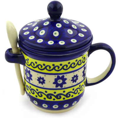 Brewing Mug with Spoon 12 oz