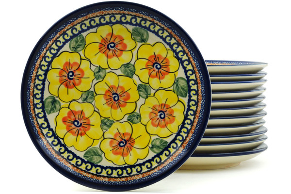 Set of 12 Plates 7"