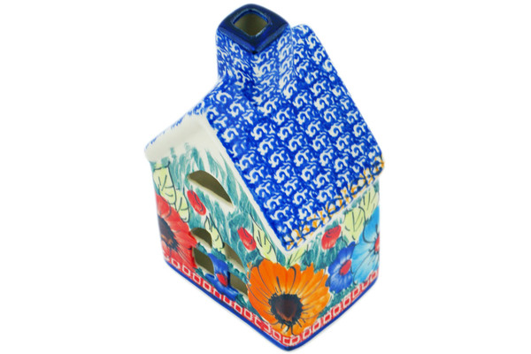 House Shaped Candle Holder 5"