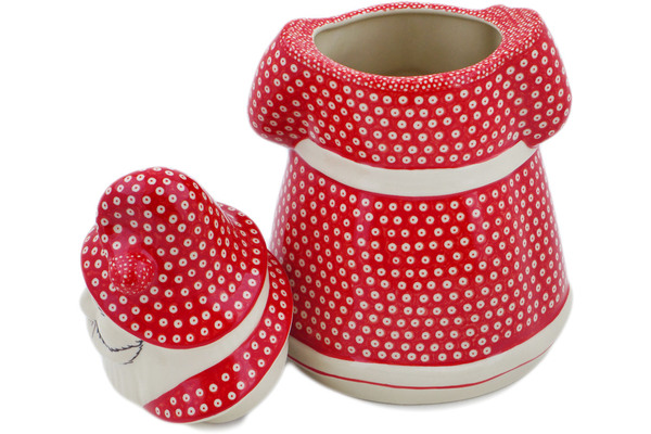 Santa Shaped Jar 13"