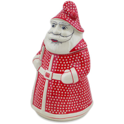 Santa Shaped Jar 13"