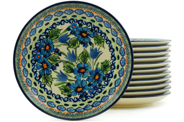 Set of 12 Plates 7"