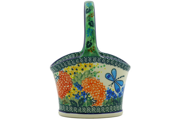 Basket with Handle 7"