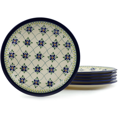 Set of 6 Plates 11"