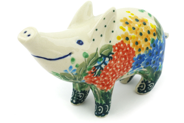 Pig Figurine 5"
