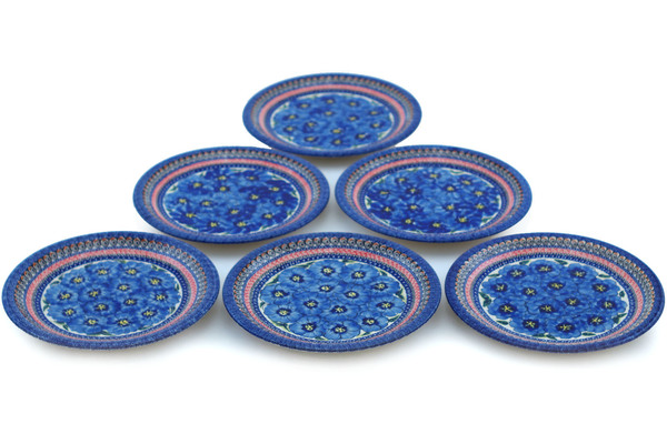 Set of 6 Plates 11"
