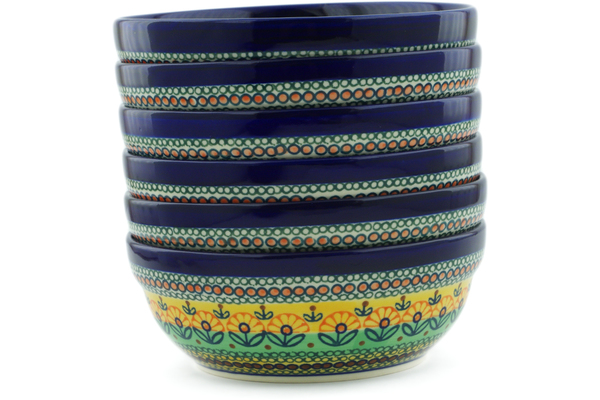 Set of 6 Bowls 7"