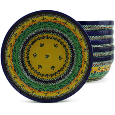 Set of 6 Bowls 7"