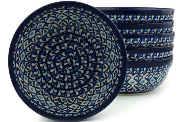 Set of 6 Bowls 7"