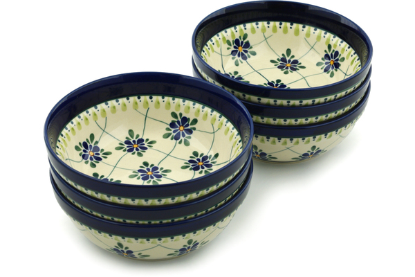 Set of 6 Bowls 7"