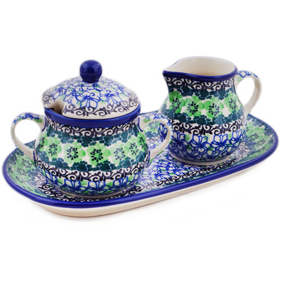 Sugar and Creamer Set 10"