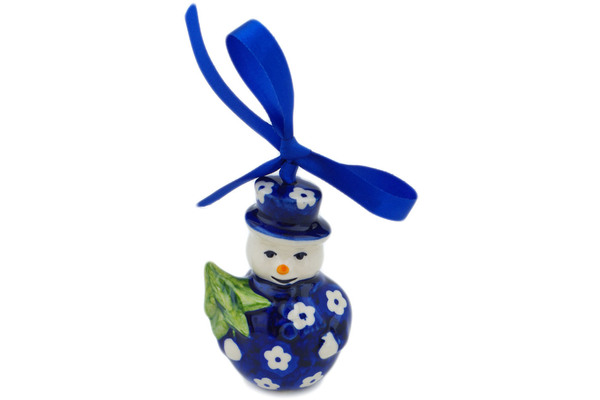 Snowman Ornament 4"