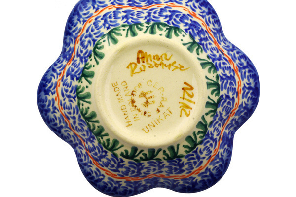 Scalloped Fluted Bowl 5"