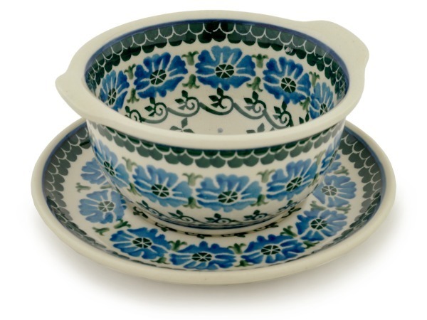 Bouillon Cup with Saucer 13 oz