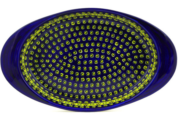 Oval Baker with Handles 17"