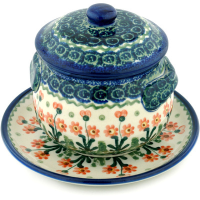 Bouillon Cup with Lid and Saucer 13 oz