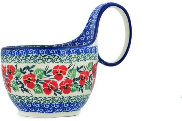 Bowl with Loop-Handle 6"