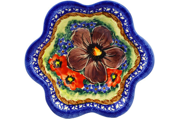 Scalloped Fluted Bowl 6"