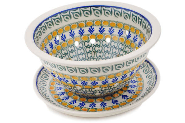 Colander with Plate 8"