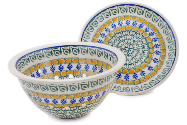 Colander with Plate 8"