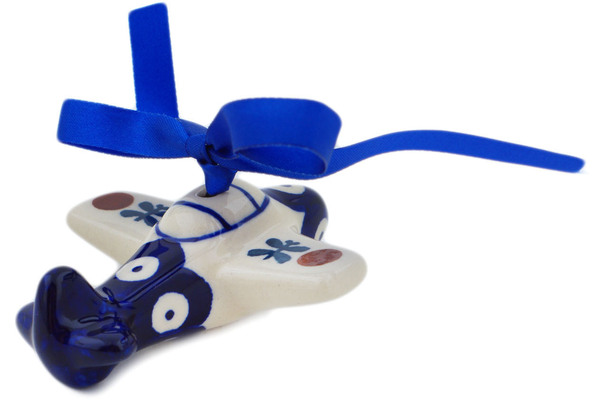 Airplane Ornament 3"