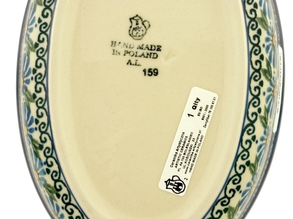 Oval Baker 8"