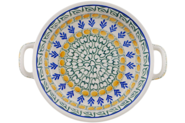 Round Baker with Handles 8"