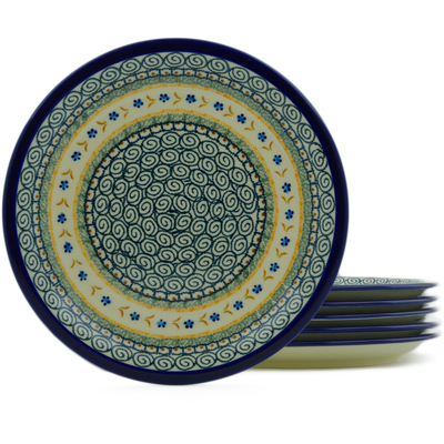 Set of 6 Plates 11"