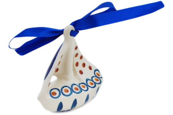 Sailboat Ornament 3"