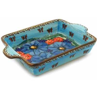 Rectangular Baker with Handles 9"