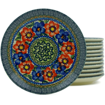Set of 12 Plates 7"