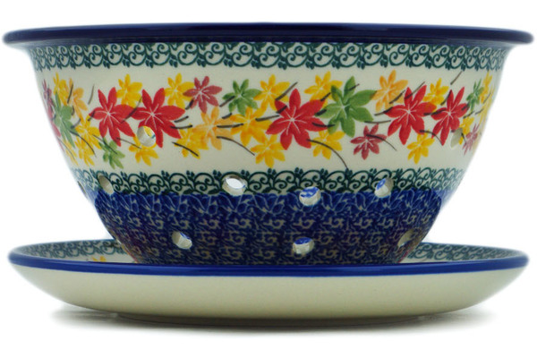 Colander with Plate 8"