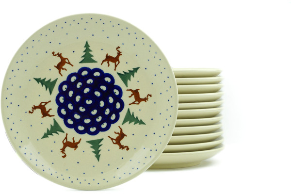 Set of 12 Plates 7"