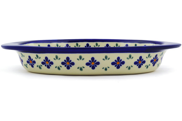 Oval Baker with Handles 13"