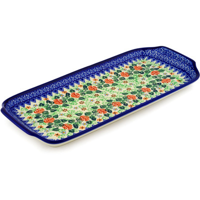 Platter with Handles 13"