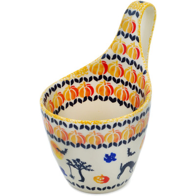 Bowl with Loop-Handle 7"