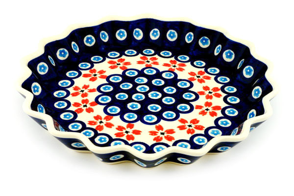 Fluted Pie Dish 10"