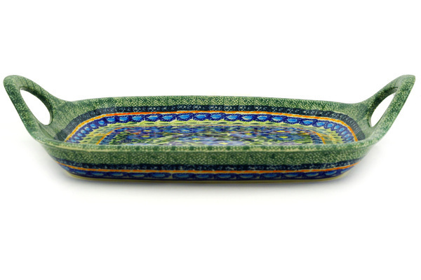 Tray with Handles 10"