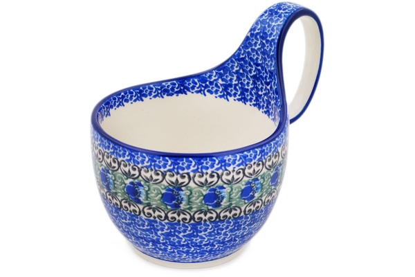 Bowl with Loop-Handle 6"