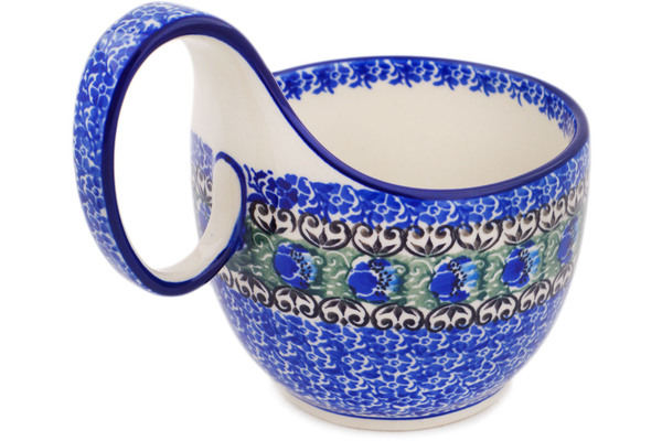 Bowl with Loop-Handle 6"