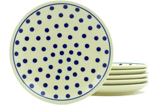 Set of 6 Plates 7"