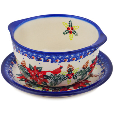 Bouillon cup with saucer