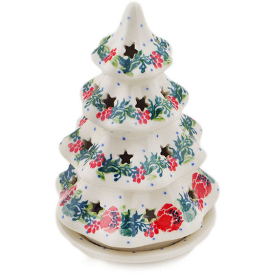 Christmas Tree Candle Holder 6"