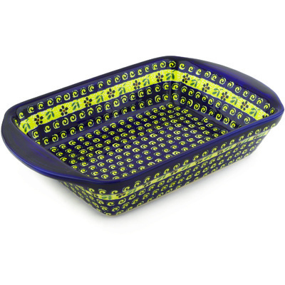 Rectangular Baker with Handles 14"