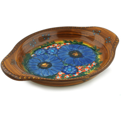 Platter with Handles 9"