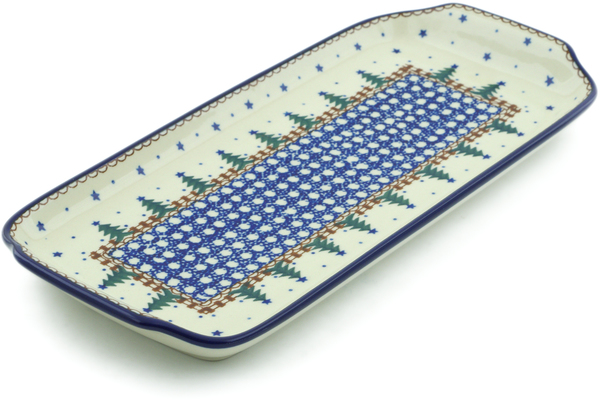 Platter with Handles 13"