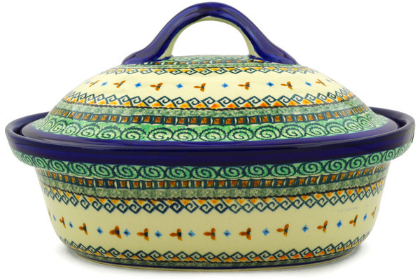 Baker with Cover 12"